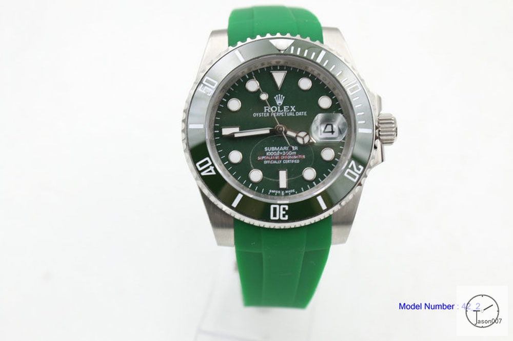 Rolex Submariner Date Ceramic Bezel Green Hulk Dial Men's Watch 116610 Stainless Rubber Strap SAAYZ269081679420