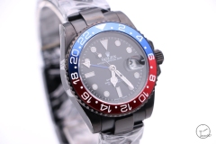 Rolex GMT-Master II Pvd Blue and Red Pipsi Bezel Blue Dial Luxury Men's Watch Oyster Strap 116760 AAYZ260981679470