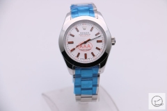 Rolex Milgauss Silver Dial 116400GV Watch Automatic Movement Green Crystal Watch MintAAYZ163181679480