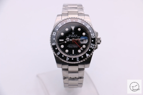 Rolex GMT-Master II Black Ceramic Bezel Luxury Men's Watch Oyster Strap 116760 AAYZ260181679450