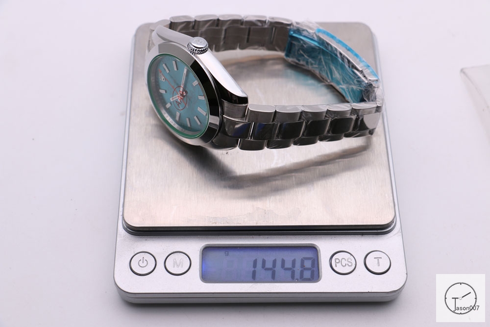 Rolex Milgauss Z Blue Dial 116400GV Watch Automatic Movement Green Crystal Watch MintAAYZ163081679480