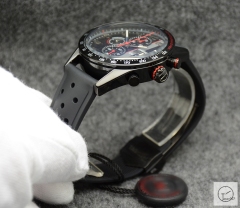 TAG Heuer Carrera 1887 Quartz Chronograph Compared To Carrera Heuer 01 Watch Review AHG2760895850