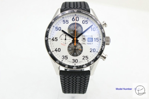 TAG Heuer Carrera 1887 Quartz Chronograph Compared To Carrera Heuer 01 Watch Review AHG2762895850