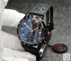 TAG Heuer Carrera 1887 Quartz Chronograph Compared To Carrera Heuer 01 Watch Review AHG2760895850