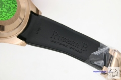 Rolex Yacht-Master 40mm 116655 Everose Steel Black Dial Automatic Men's Watch Rubber Strap SAAYZ2727081659470