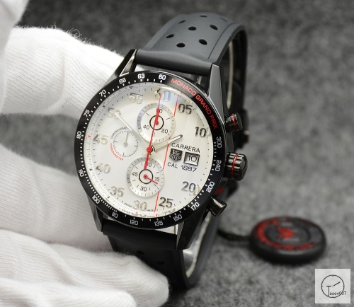 TAG Heuer Carrera 1887 Quartz Chronograph Compared To Carrera Heuer 01 Watch Review AHG2758895850