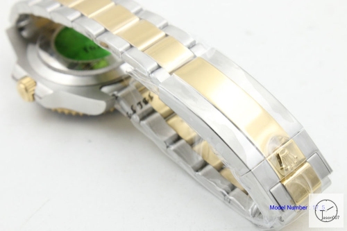 Rolex Submariner Two Tone Ceramic Bezel Gold Dial Men's Watch 116613 Stainless Rubber Strap SAAYZ269781679450