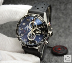 TAG Heuer Carrera 1887 Quartz Chronograph Compared To Carrera Heuer 01 Watch Review AHG2752895850