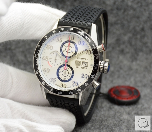 TAG Heuer Carrera 1887 Quartz Chronograph Compared To Carrera Heuer 01 Watch Review AHG2768895850