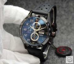 TAG Heuer Carrera 1887 Quartz Chronograph Compared To Carrera Heuer 01 Watch Review AHG2750895850