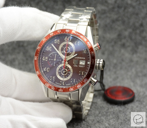TAG Heuer Carrera 1887 Quartz Chronograph Compared To Carrera Heuer 01 Watch Review AHG2784895850