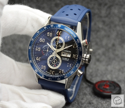 TAG Heuer Carrera 1887 Quartz Chronograph Compared To Carrera Heuer 01 Watch Review AHG2756895850