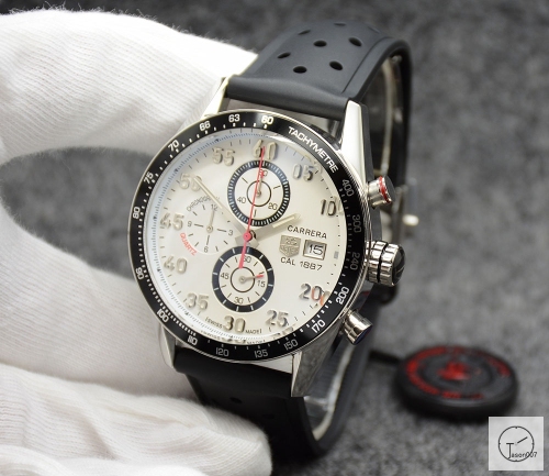 TAG Heuer Carrera 1887 Quartz Chronograph Compared To Carrera Heuer 01 Watch Review AHG2740895850