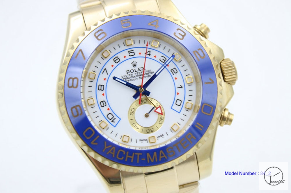 Rolex Yacht-Master 2 44MM Rotatable Ceramic Bezel Full K Gold Silver Dial Automatic Movement Stainless Steel 116688 SAAYZ2739281659480