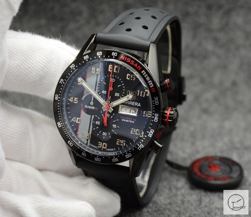 TAG Heuer Carrera 1887 Quartz Chronograph Compared To Carrera Heuer 01 Watch Review AHG2759895850