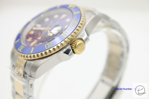 Rolex Submariner Two Tone Ceramic Bezel Blue Dial Men's Watch 116613 Stainless Rubber Strap SAAYZ270081659450
