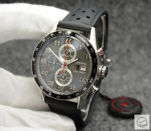 TAG Heuer Carrera 1887 Quartz Chronograph Compared To Carrera Heuer 01 Watch Review AHG2742895850