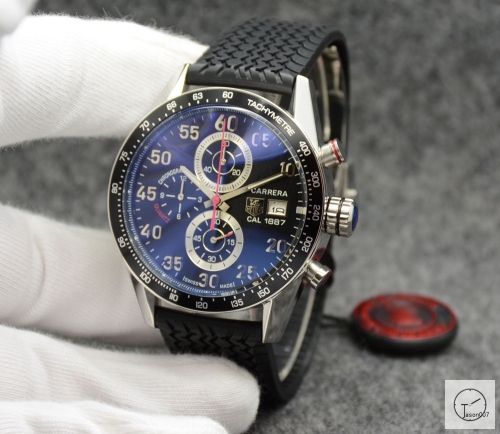 TAG Heuer Carrera 1887 Quartz Chronograph Compared To Carrera Heuer 01 Watch Review AHG2779895850