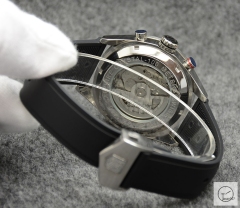 TAG Heuer Carrera 1887 Quartz Chronograph Compared To Carrera Heuer 01 Watch Review AHG2761895850