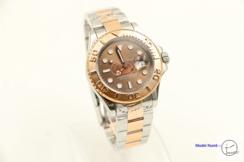 Rolex Yacht-Master 40mm 116621 Two Tone Everose Steel Chocolate Dial Automatic Men's Watch SAAYZ271981659470