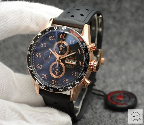 TAG Heuer Carrera 1887 Quartz Chronograph Compared To Carrera Heuer 01 Watch Review AHG2747895850