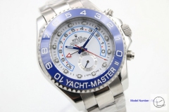 Rolex Yacht-Master 2 44MM Blue Rotatable Ceramic Bezel Silver Dial Automatic Movement Stainless Steel 116680 SAAYZ2732281659480