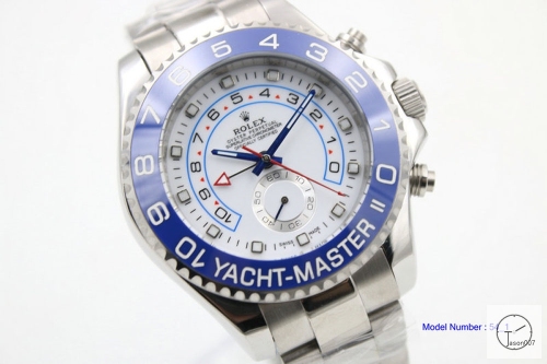 Rolex Yacht-Master 2 44MM Blue Rotatable Ceramic Bezel Silver Dial Automatic Movement Stainless Steel 116680 SAAYZ2732281659480
