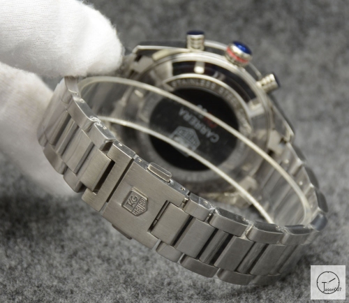 Tag Heuer Carrera Caliber 16 Day Date Quartz Chronograph Silver Dial Men's Watch AHGT211595850