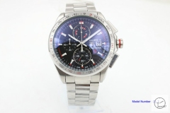 Tag Heuer Carrera Caliber 16 Quartz Chronograph Silver Dial Men's Watch AHGT222895880