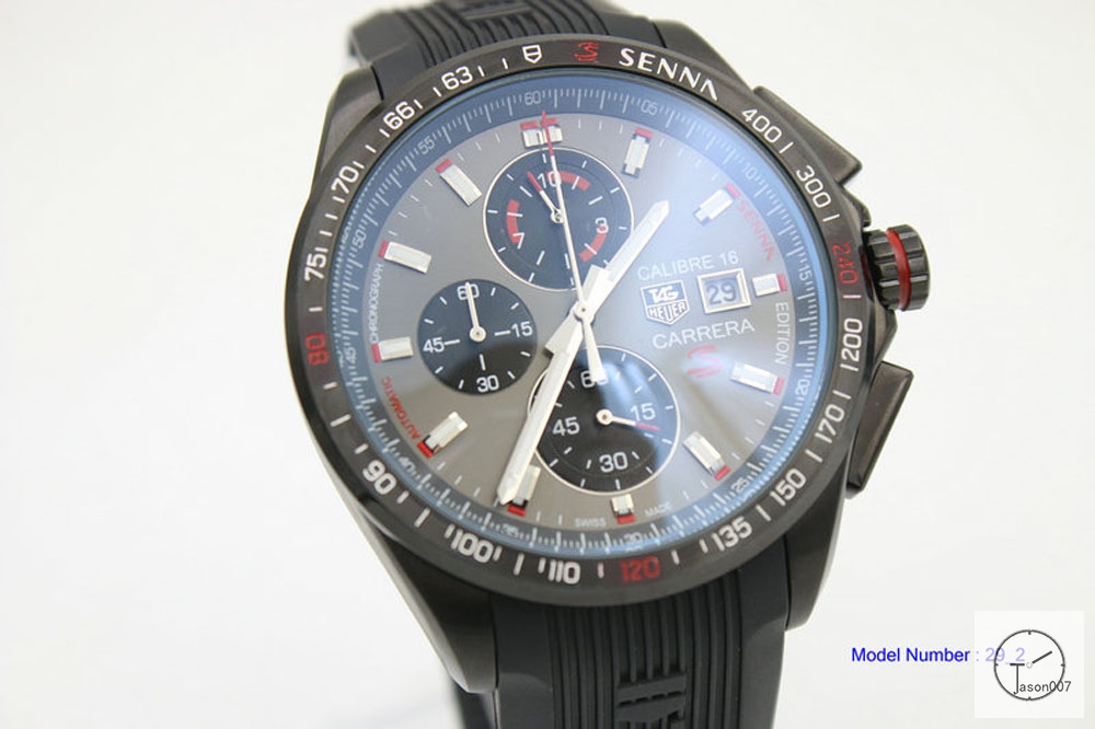 Tag Heuer Carrera Caliber 16 Quartz Chronograph Silver Dial Men's Watch AHGT223595880