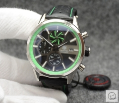 Tag Heuer Carrera Caliber 16 Day Date Quartz Chronograph Silver Dial Men's Watch AHGT213695850