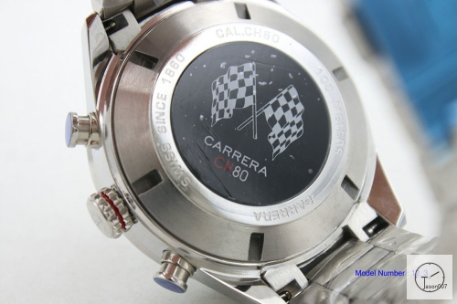 Tag Heuer Carrera Caliber 16 Quartz Chronograph Silver Dial Men's Watch AHGT221895880