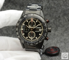 Tag Heuer Carrera Caliber 16 Day Date Quartz Chronograph Silver Dial Men's Watch AHGT217095850