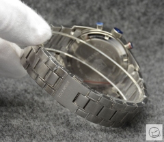 Tag Heuer Carrera Caliber 16 Day Date Quartz Chronograph Silver Dial Men's Watch AHGT203995850