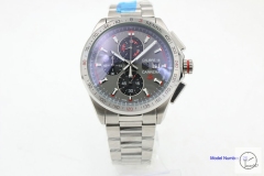 Tag Heuer Carrera Caliber 16 Quartz Chronograph Silver Dial Men's Watch AHGT223195880