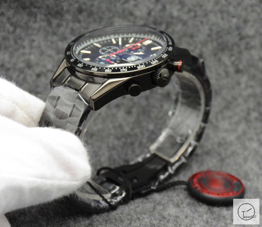 Tag Heuer Carrera Caliber 16 Day Date Quartz Chronograph Silver Dial Men's Watch AHGT218195850