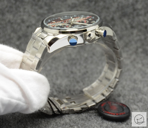 Tag Heuer Carrera Caliber 16 Quartz Chronograph Silver Dial Men's Watch AHG299695850