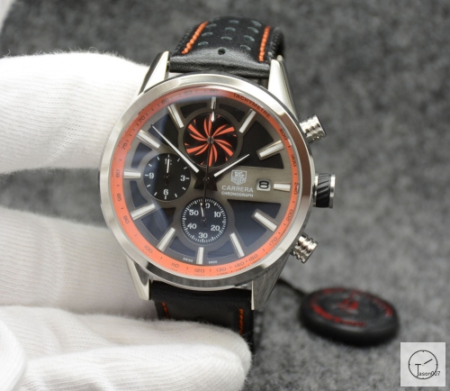 Tag Heuer Carrera Caliber 16 Day Date Quartz Chronograph Silver Dial Men's Watch AHGT213595850