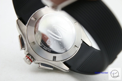Tag Heuer Carrera Caliber 16 Quartz Chronograph Silver Dial Men's Watch AHGT222695880