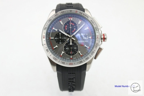 Tag Heuer Carrera Caliber 16 Quartz Chronograph Silver Dial Men's Watch AHGT222695880