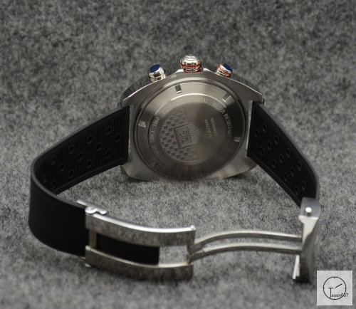 Tag Heuer Carrera Caliber 16 Quartz Chronograph Silver Dial Men's Watch AHG299095850