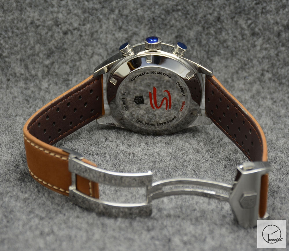 Tag Heuer Carrera Caliber 16 Quartz Chronograph Silver Dial Men's Watch AHG299395850