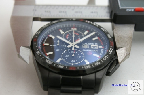 Tag Heuer Carrera Caliber 16 Quartz Chronograph Silver Dial Men's Watch AHGT222495880
