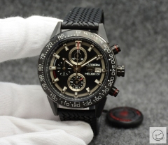 Tag Heuer Carrera Caliber 16 Day Date Quartz Chronograph Silver Dial Men's Watch AHGT216595850