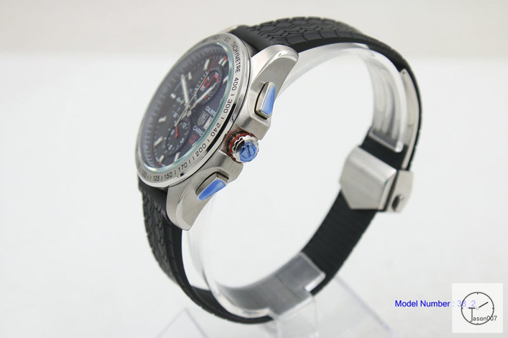 Tag Heuer Carrera Caliber 16 Quartz Chronograph Silver Dial Men's Watch AHGT224395880