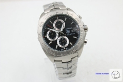 Tag Heuer Carrera Caliber 16 Quartz Chronograph Silver Dial Men's Watch AHGT224795880