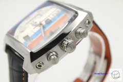 Tag Heuer Monaco 24 Quartz Chrono Silver Dial Men's Watch AHGT227195850