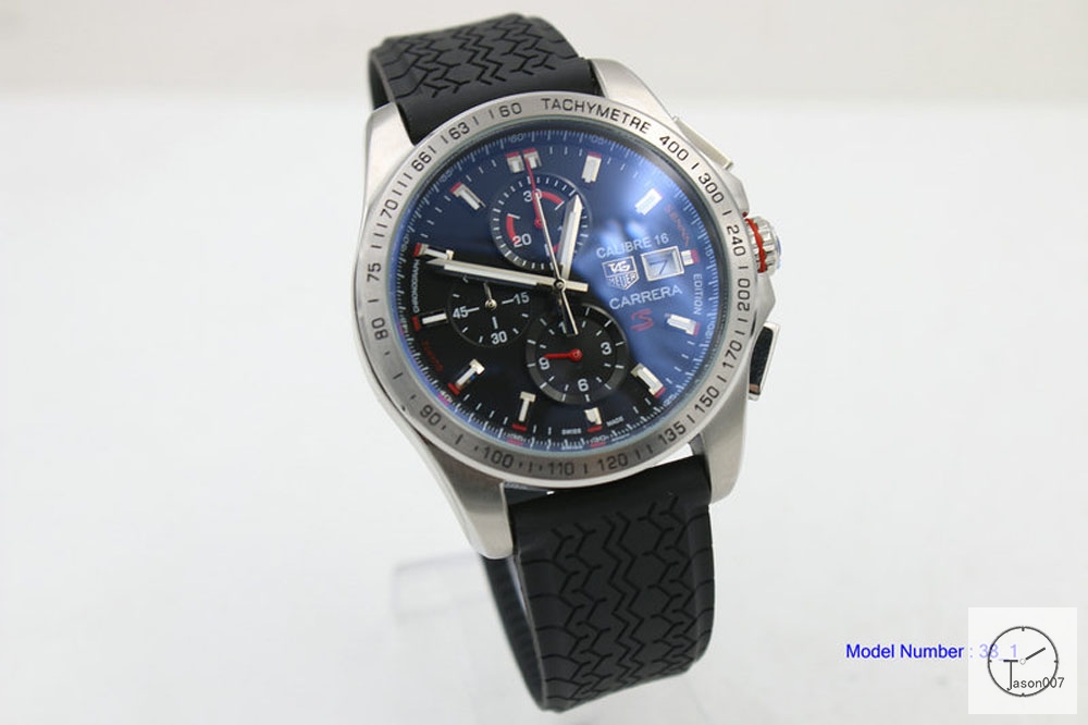 Tag Heuer Carrera Caliber 16 Quartz Chronograph Silver Dial Men's Watch AHGT224395880