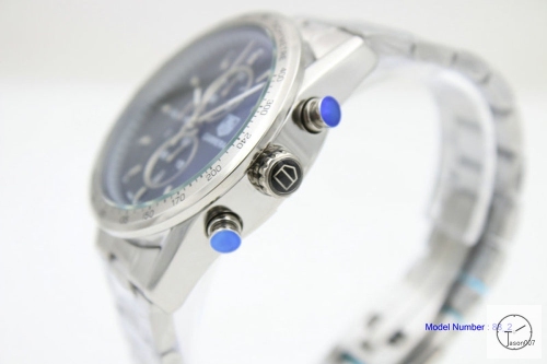 Tag Heuer Carrera Caliber 16 Quartz Chronograph Silver Dial Men's Watch AHGT225295880