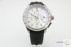 Tag Heuer Carrera Caliber 16 Quartz Chronograph Silver Dial Men's Watch AHGT223795880